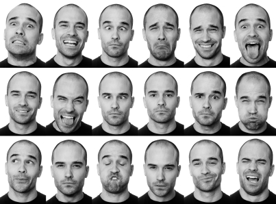 Actor faces