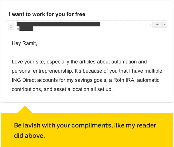 How do you send a polite email request?