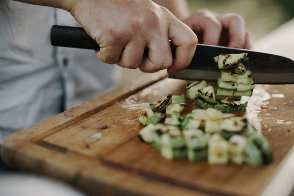 learning skills cooking knife chef