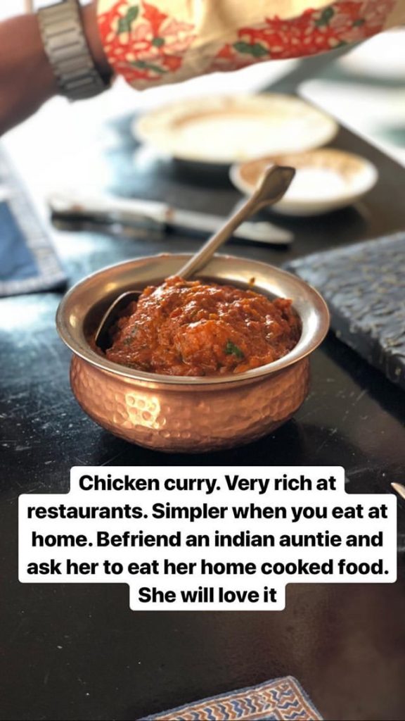 Rich Chicken Curry in India