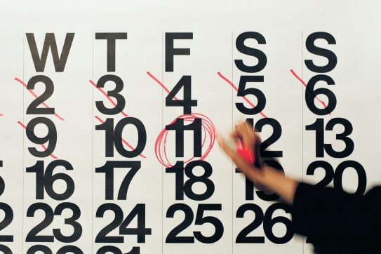 image of a calendar