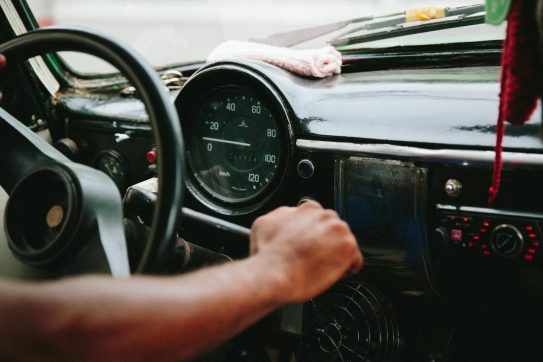 person driving