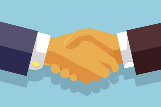 Handshake Graphic