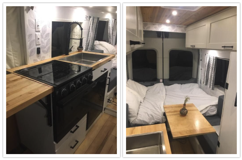 camper van interior