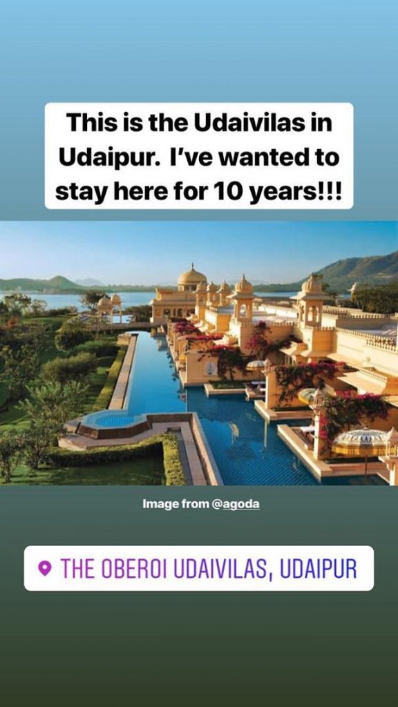 Udaivilas in Udaipur, India