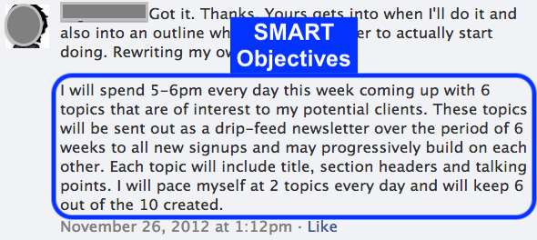 {How exactly to} Set SMART objectives example 2