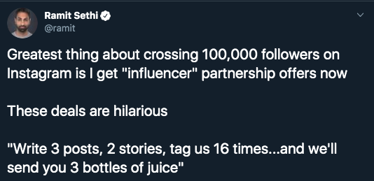 Real numbers from a real Instagram influencer (with 100K+ followers)