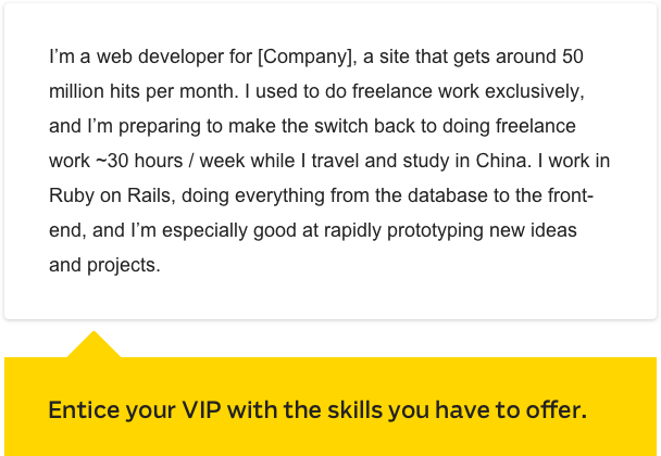 mentor email skills