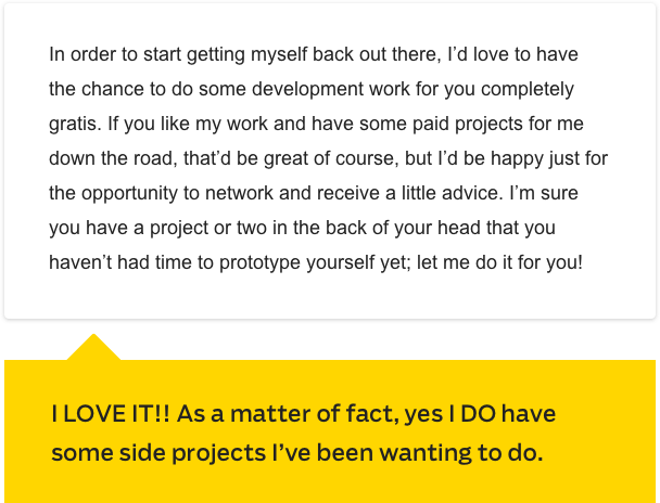 side project email